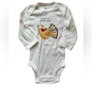 Carter’s Baby White Thanksgiving Onesie | 3M NWOT